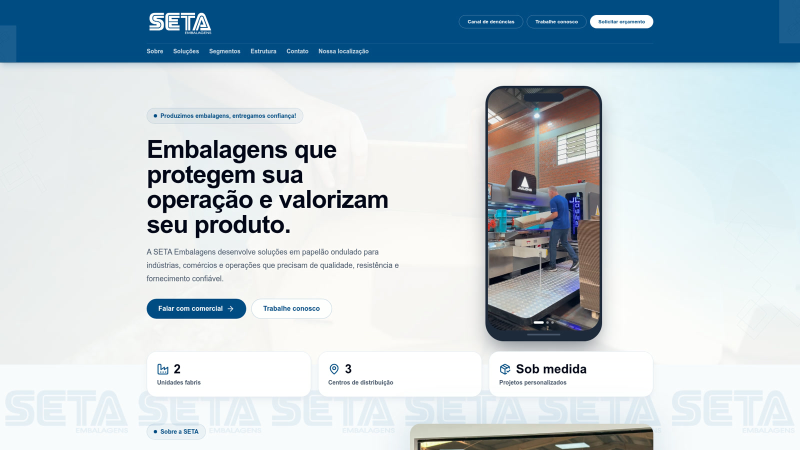 Case SETA Embalagens